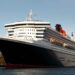 Mittag ist, wenn das Horn der Queen Mary 2 ertönt