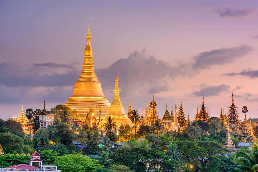 Blick auf Yangon, Foto: © SeanPavonePhoto / Fotolia.com