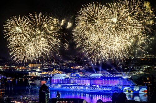 AIDAprima in Hamburg, Foto: AIDA Cruises