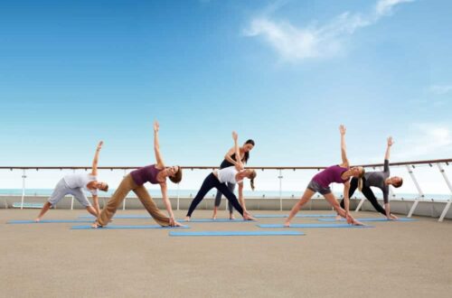 Sport an Bord mit Yoga Detox, Flying Pilates und Tanz Workouts