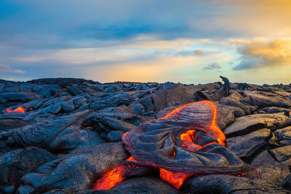 Heiße Lava auf Big Island, Foto: © shanemyersphoto / Fotolia.com