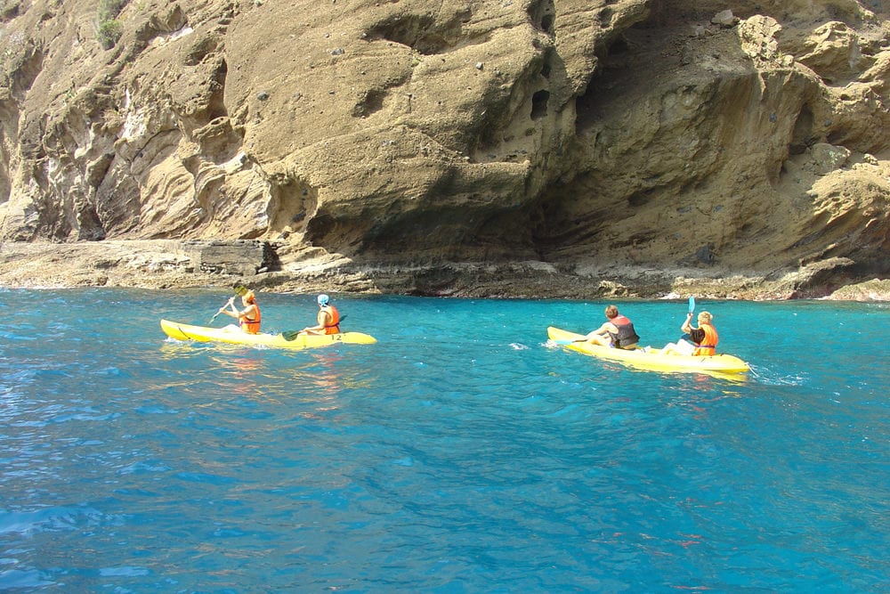 Mit dem Kajak Madeira vom Wasser aus entdecken, Foto: Madeira Promotion Bureau