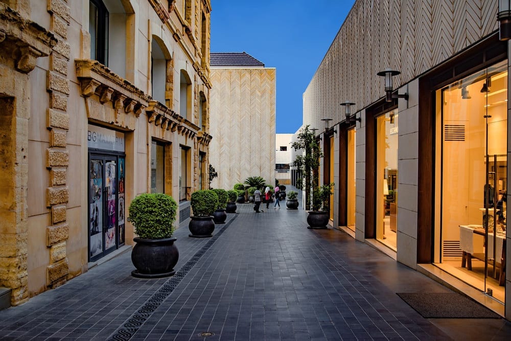 Shopping-Straße in Beirut, Foto: djedj / Pixabay