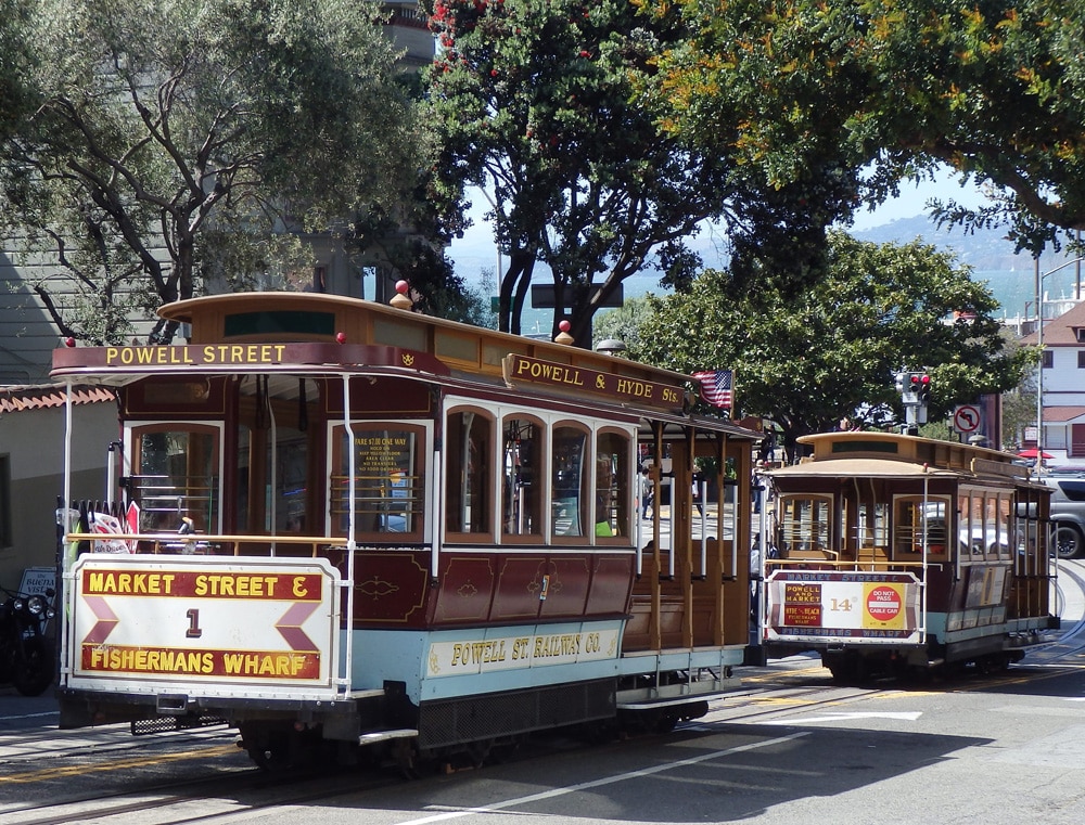 Die Straßenbahnen in San Francisco sind ein beliebtes Fotomotiv, Foto: Ilse Orsel / Unsplash