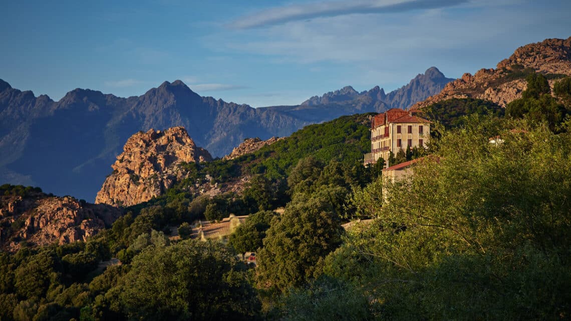 Hotel Les Roches Rouges auf Korsika