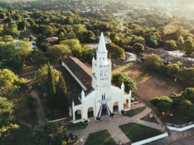 Kirche in Aregua, Paraguay