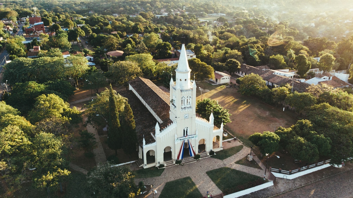 Kirche in Aregua, Paraguay
