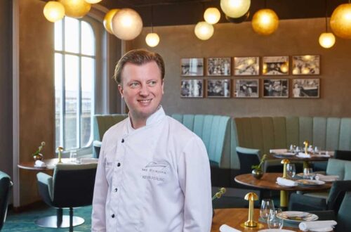 Sternekoch Kevin Fehling, Foto: Hapag-Lloyd Cruises / Christian Wyrwa