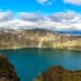 Quilotoa Lake in Ecuador