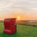 Sonnenuntergang bei Friedrichskoog Spitze, Foto: Daniela Hinz