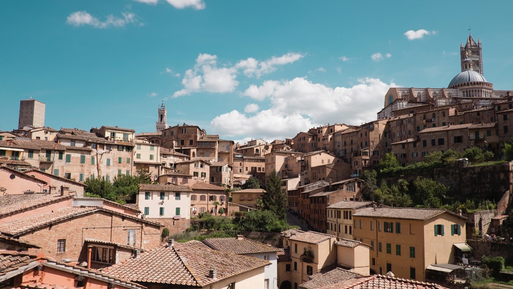 Panoramablick auf Siena, Foto: Alev Takil / Unsplash