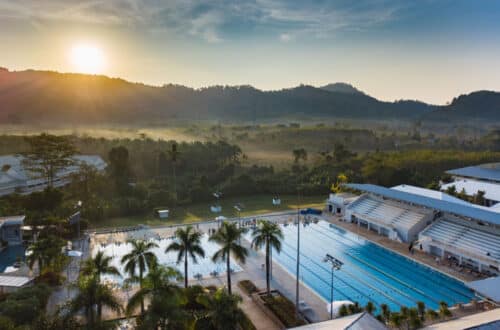 Die Sportanlagen sind nur wenige Meter vom Hotel entfernt, Foto: Thanyapura Sports & Health Resort