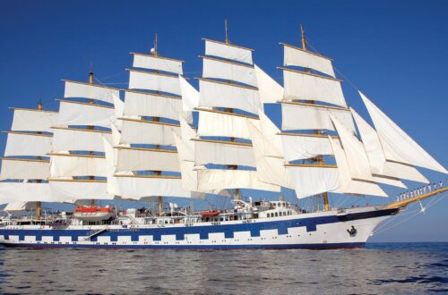 Die "Royal Clipper" auf hoher See, Foto: Star Clippers