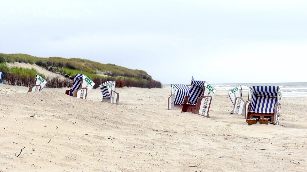 Den Urlaub im Strandkorb genießen - herrlich, Foto: Dietmar Hesse / Pixabay