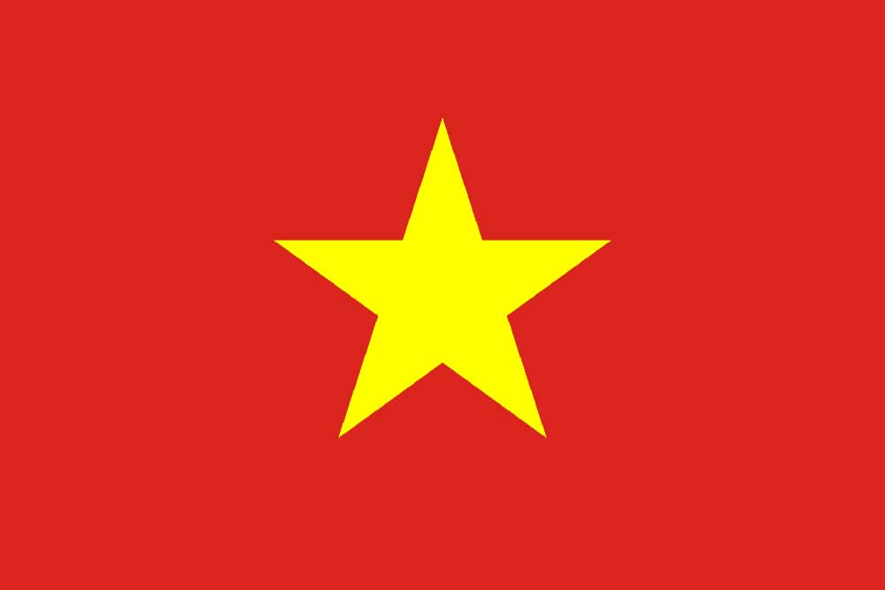 Flagge von Vietnam