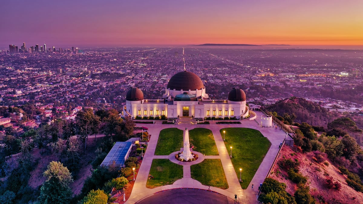 Blick auf Los Angeles vom Griffith Observatorium aus, Foto: Cameron Venti / Unsplash