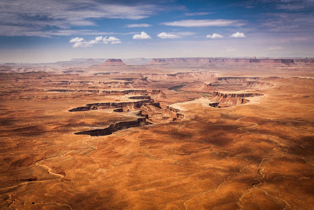 Schluchten so weit das Auge reicht – zu finden im Canyonlands National Park in Utah, Foto: Dominik Schröder / Unsplash