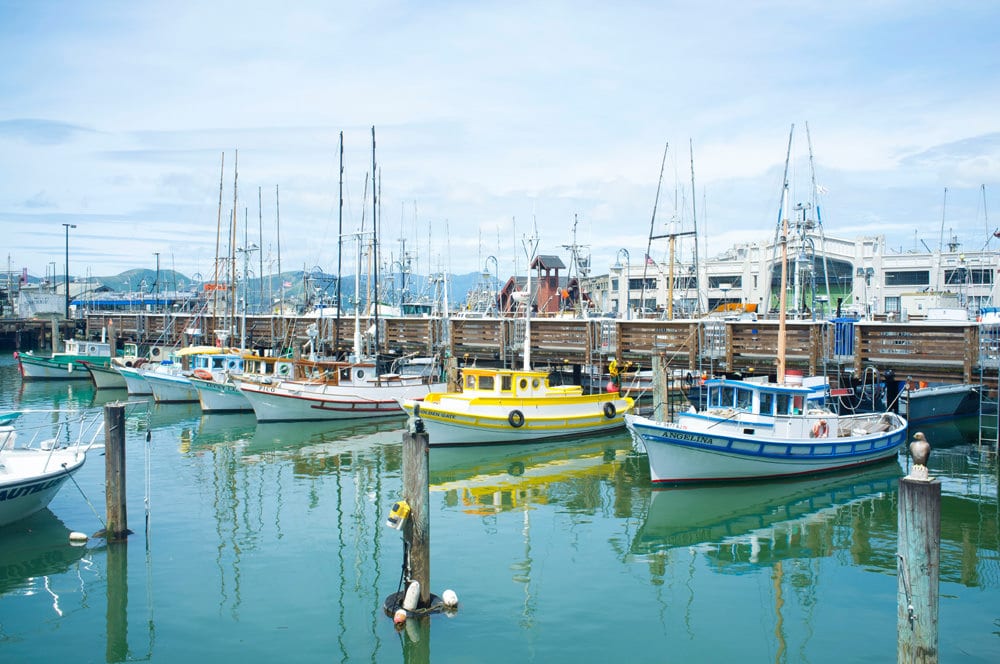 Für Liebhaber von Schiffen ein Must-see: Fisherman's Wharf in San Francisco, Foto: Emiliano Bar / Unsplash