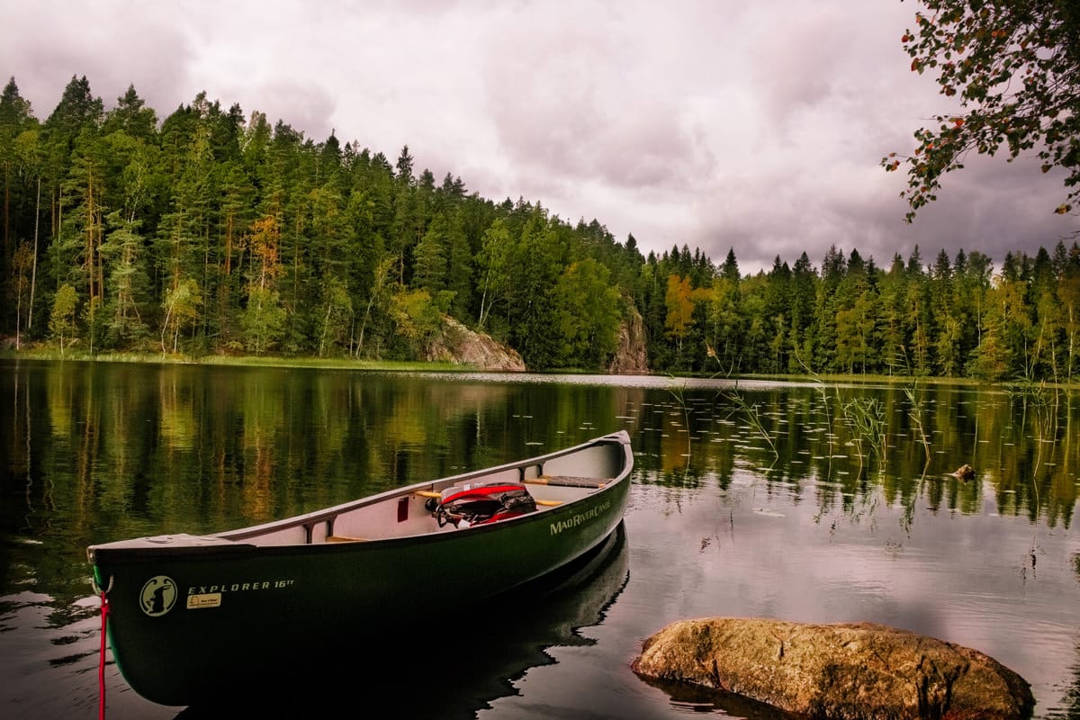 Camping-Areal in Nuuksio, Finnland, Foto: SaiKrishna Saketh Yellapragada / Unsplash