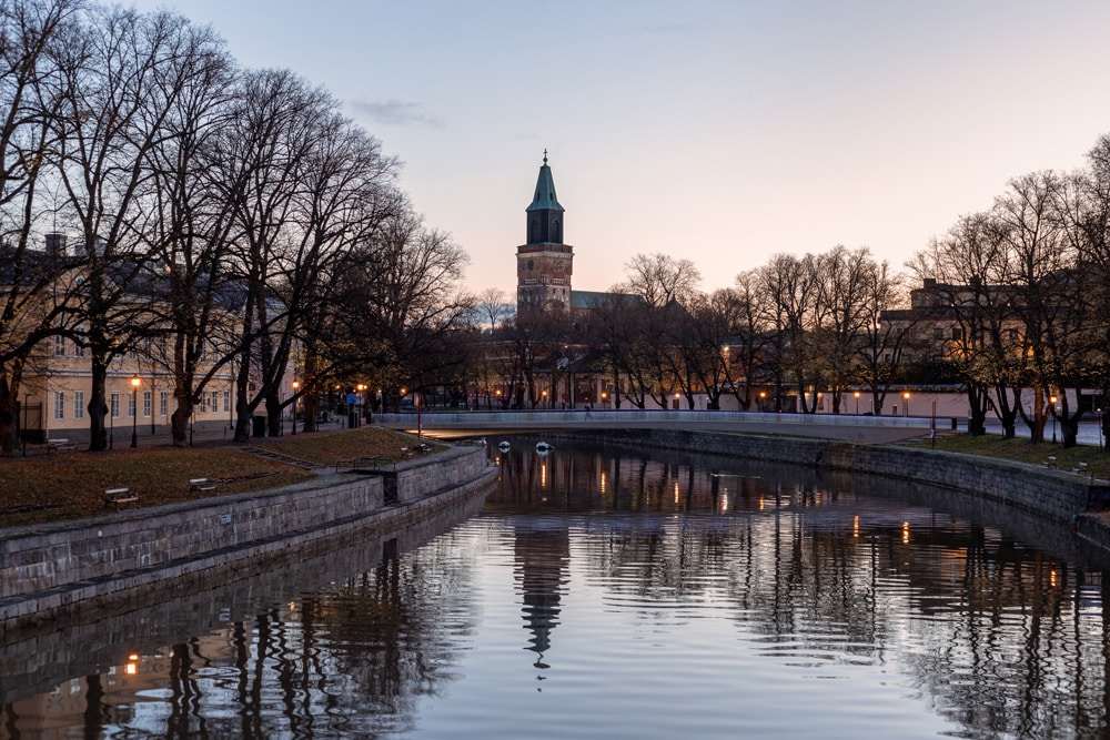 Der Aurajoki fließt durch Turku, Foto: Jarmo Piironen / Unsplash