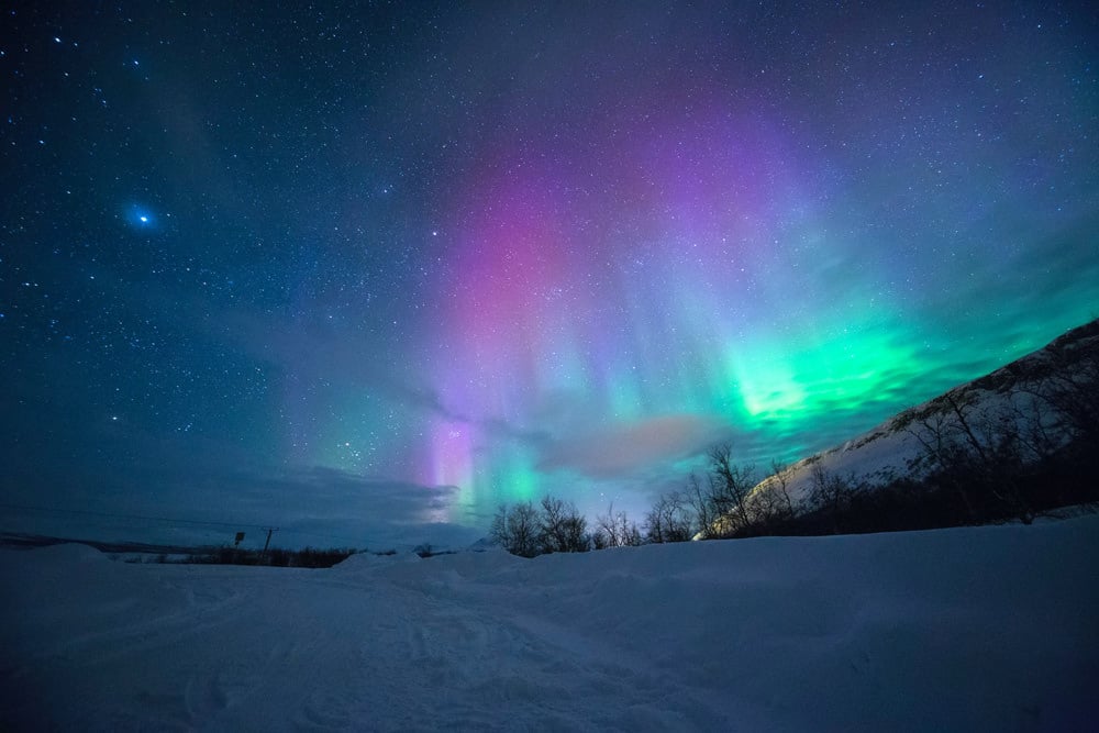 Polarlichter sind immer wieder ein spektakuläres Naturschauspiel, Foto: Lightscape / Unsplash