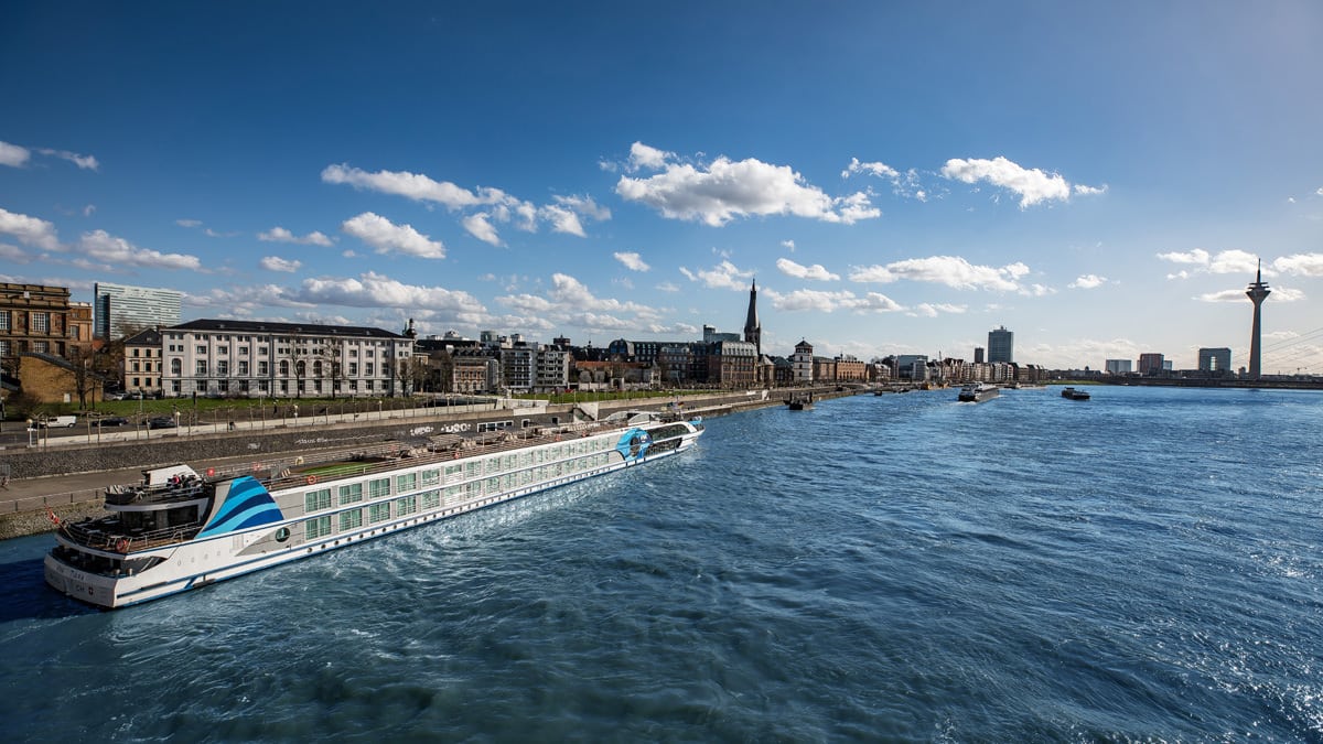 VIVA TIARA in Düsseldorf, Foto: VIVA Cruises