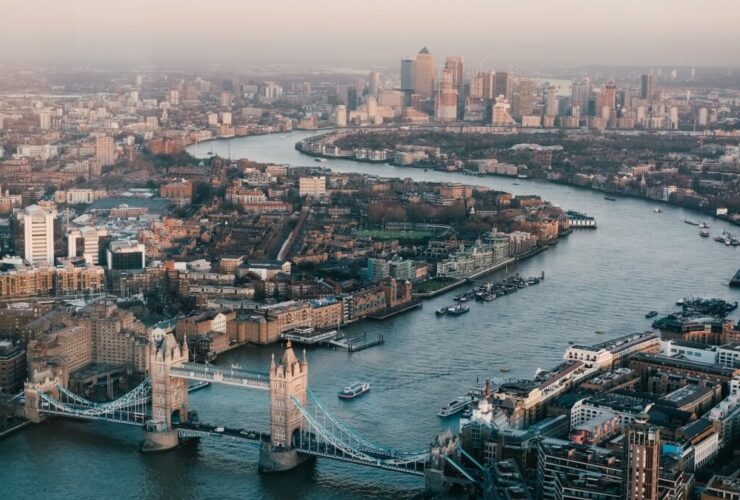 Blick auf London, Foto: Benjamin Davies / Unsplash