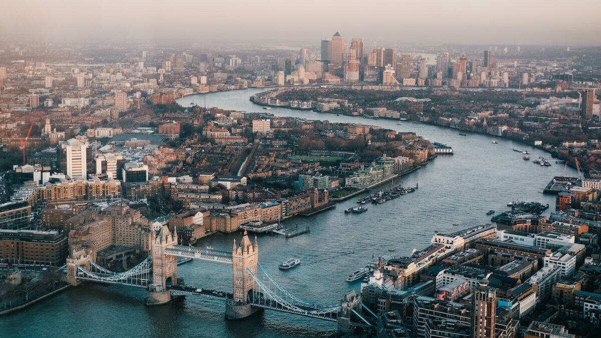 Blick auf London, Foto: Benjamin Davies / Unsplash