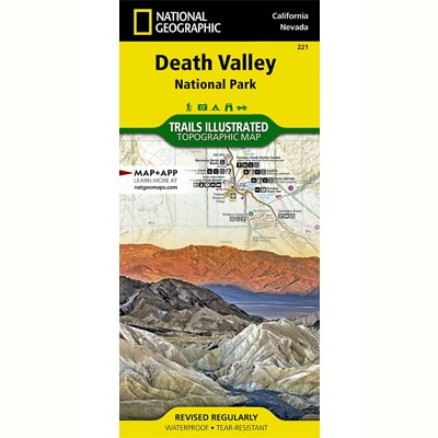 National Geographic Trails Illustrated Map Death Valley