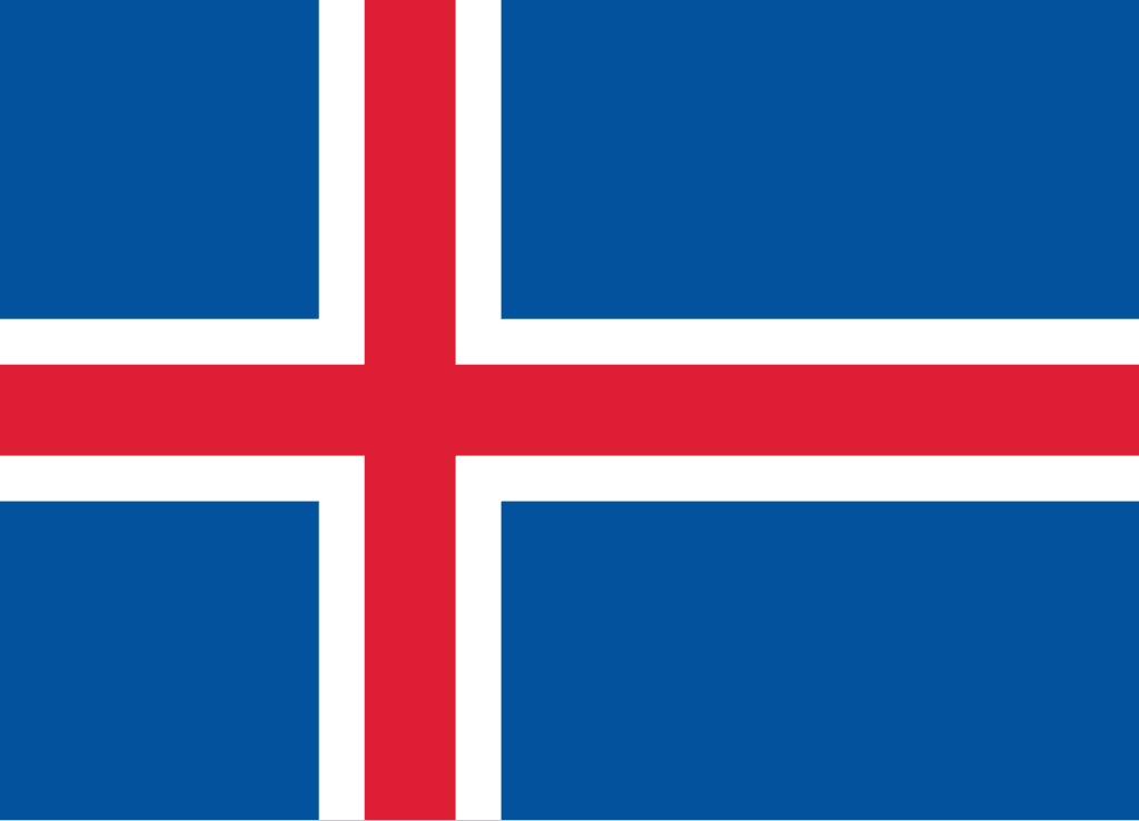 Flagge von Island