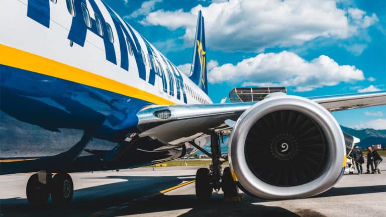 Eine Maschine von Ryan Air in Italien, Foto: Lucas Davies / Unsplash