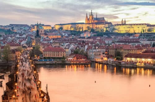 Blick auf einige Sehenswürdigkeiten in Prag, Foto: William Zhang / Unsplash